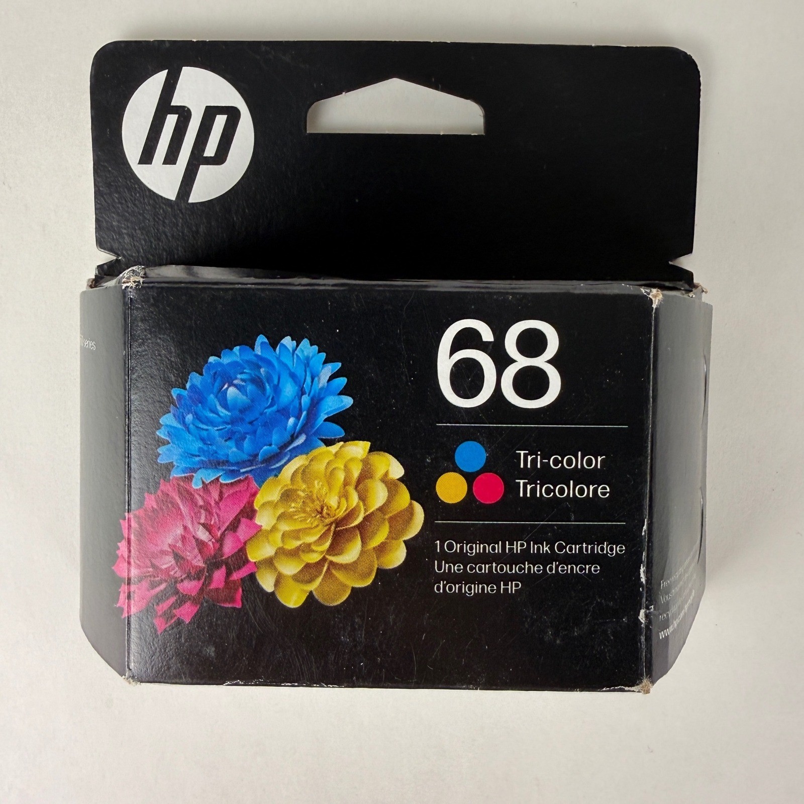 NEW HP 68 Tri-Color Original Ink Cartridge 7FP20TN Exp Jun 2026 Genuine