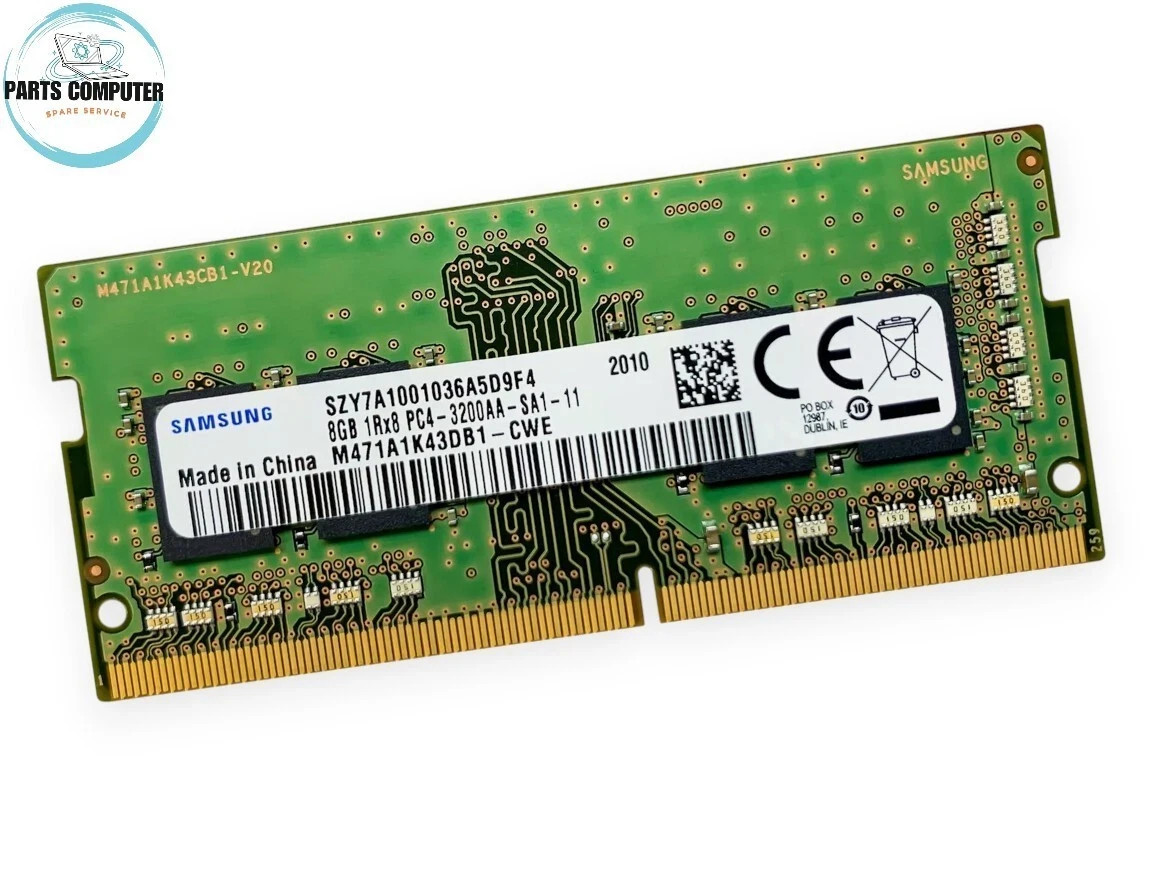 03A08-00052300 - 8GB 1RX8 DDR4 3200MHZ PC4-25600 (PC4-3200A)