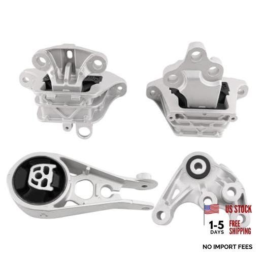 Engine Motor & Transmission Mount Kit Compatible with 2018-2024 Equinox | 1.5L