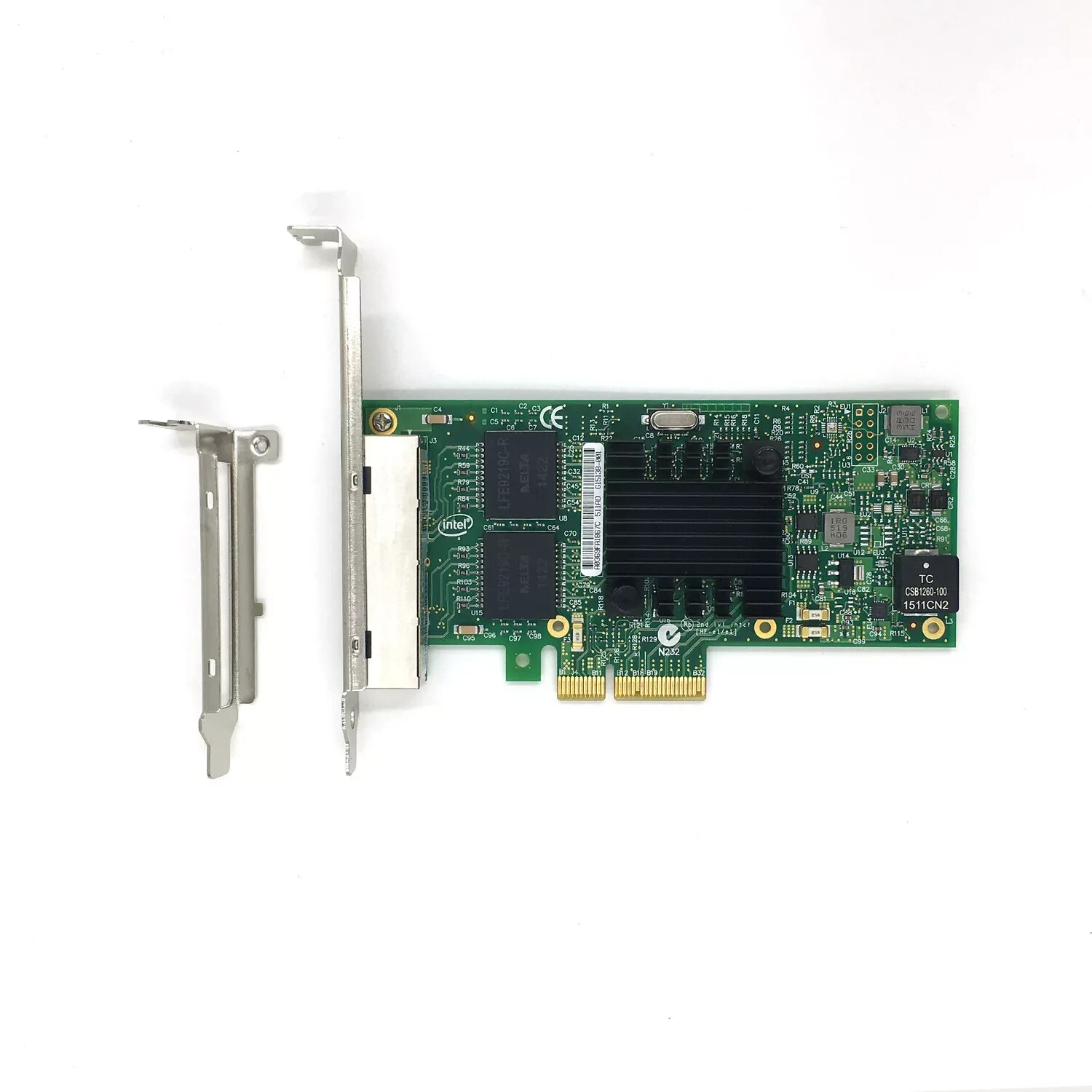 NEW Intel I350-T4V2 i350-T4 PCIe x4 Ethernet Adapter NIC Network Quad Ports Card