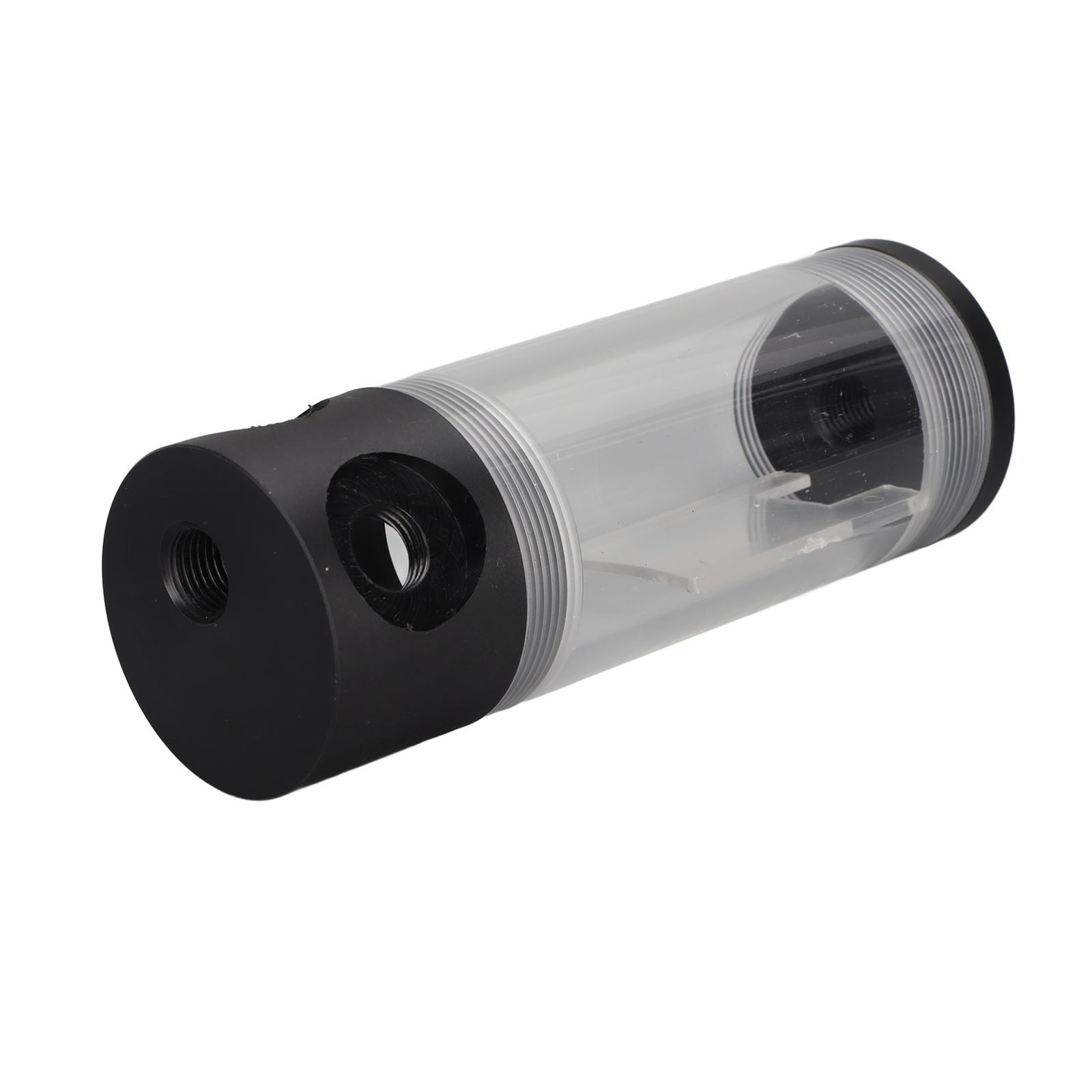 Water Cooling Reservoir 50mm/2.0in Diameter G1/4 Thread 4 Holes POM Materia CZDM