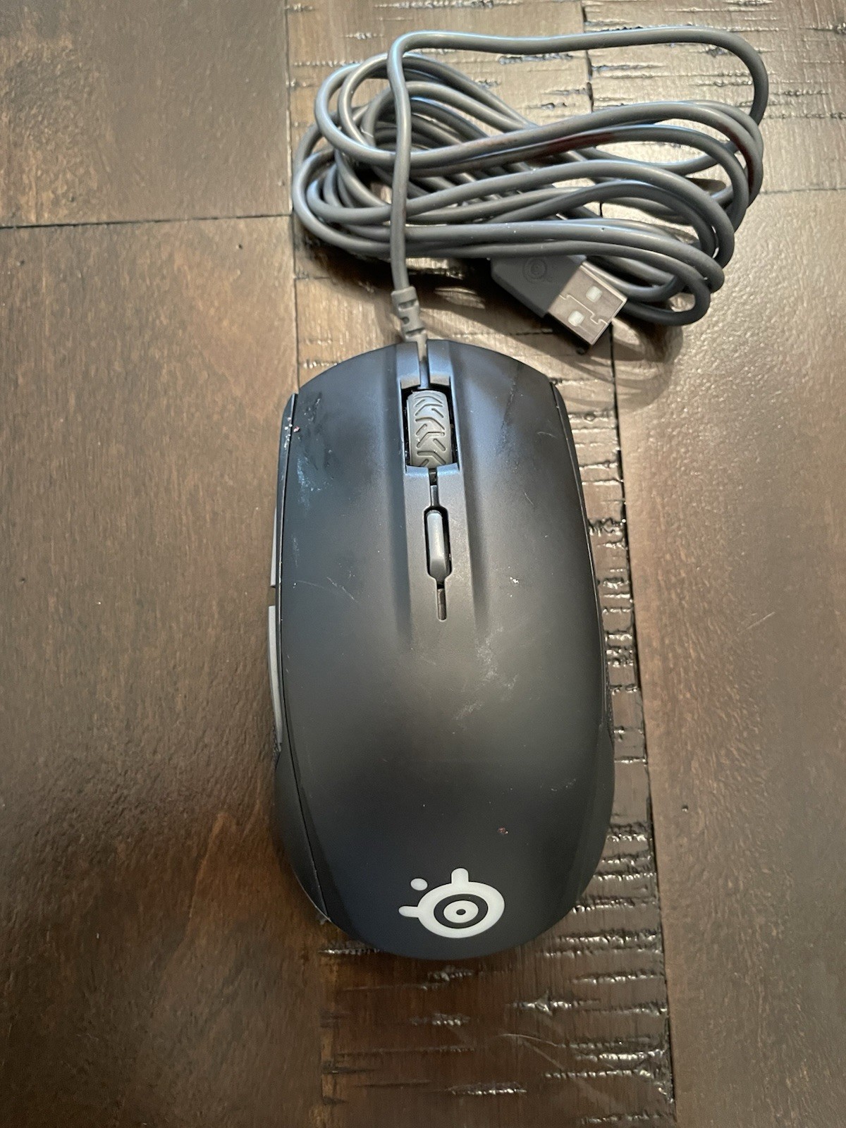 SteelSeries Rival 110 Wired Optical Gaming Mouse Black with RGB Lighting