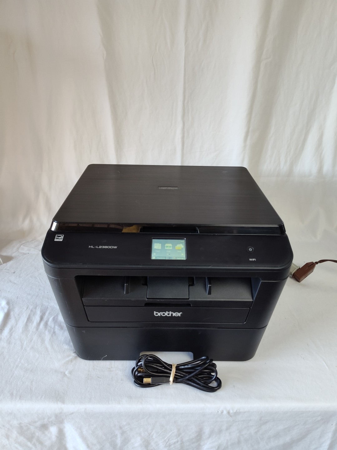 Brother HL-L2380DW Monochrome Laser Printer – Wireless Duplex Copy/Scan. 