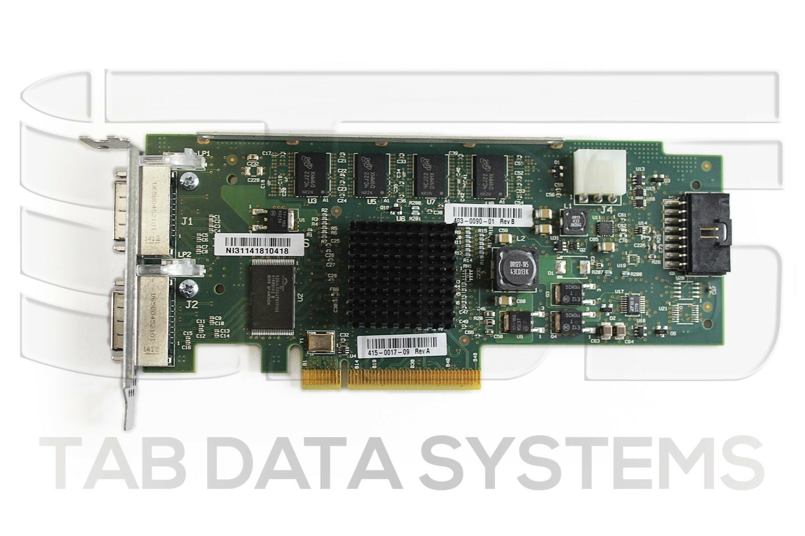 EMC Isilon InfiniBand NVRAM PCI-e X200 X400 NL400 403-0090 415-0017 811-0051