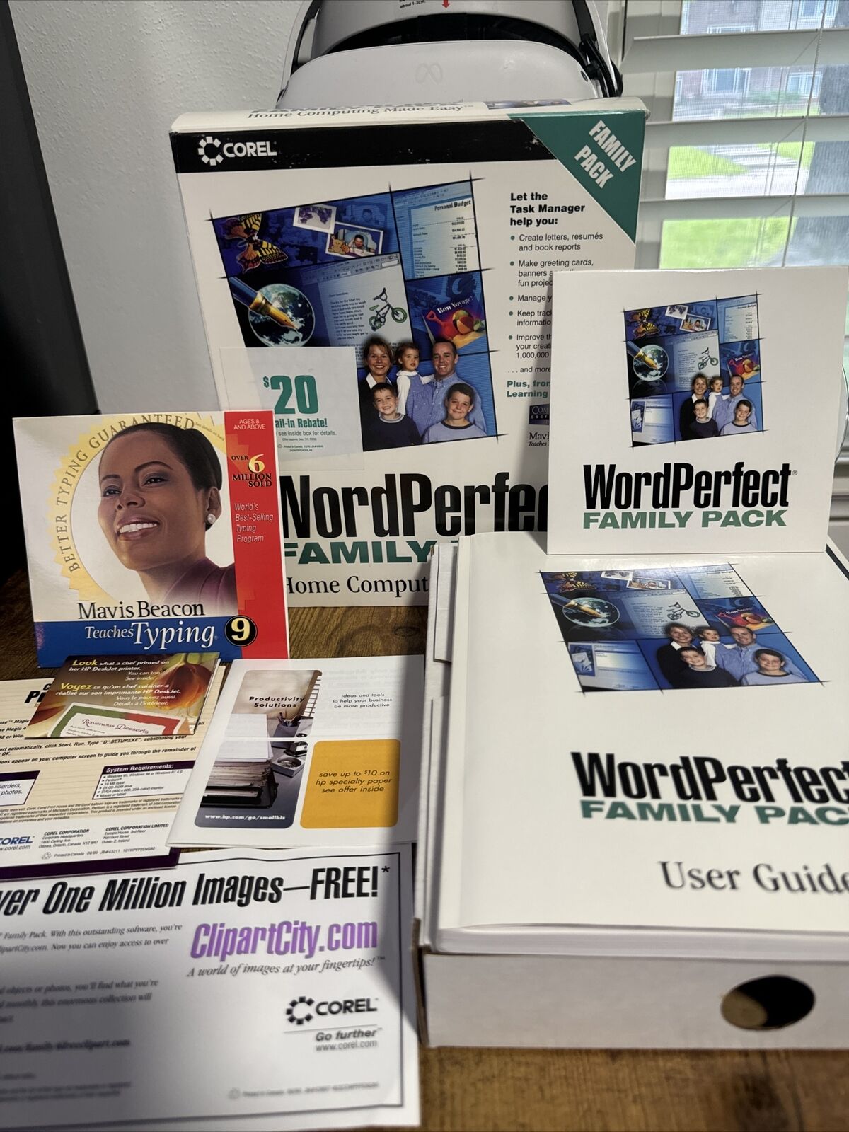 Vintage Software Corel WordPerfect Family Pack for Windows 95, 98, and NT 4.0