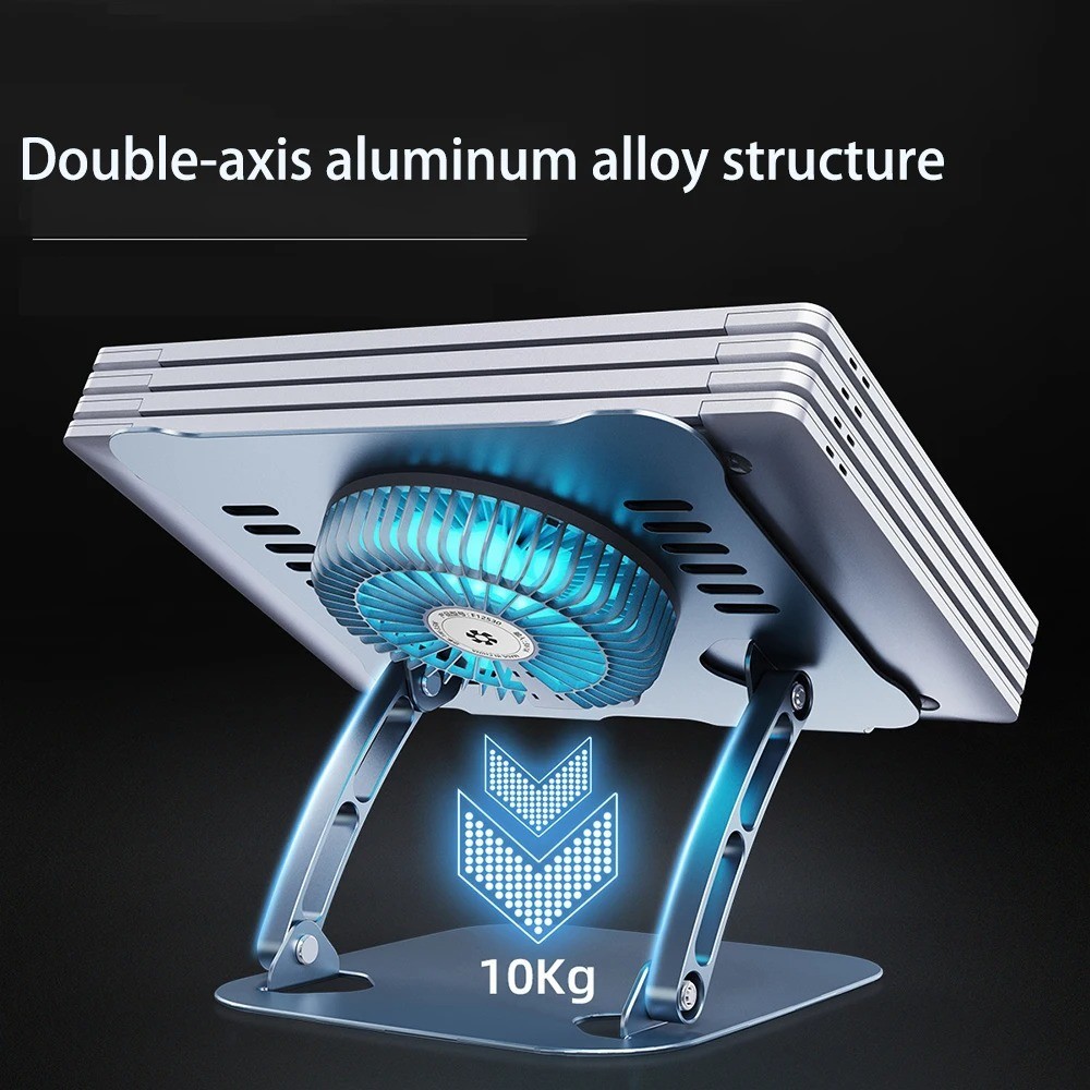 Ergonomic Aluminum Laptop Stand Portable Adjustable Height Holder 11"-16"