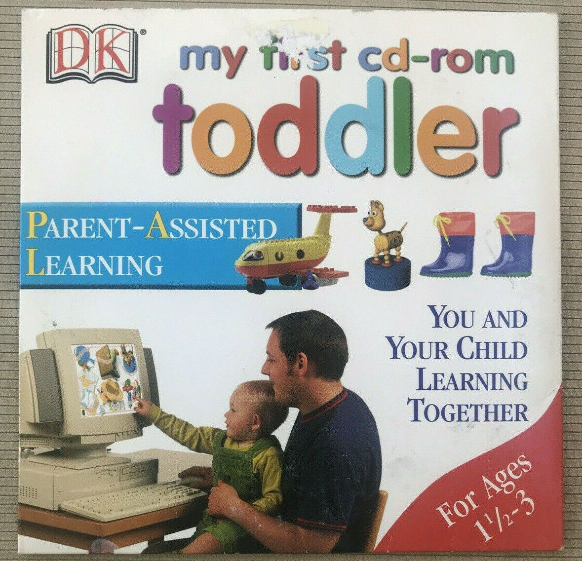 DK My First CD-ROM Toddler - Parent Assisted Learning Ages 1 1/2 - 3 Educational