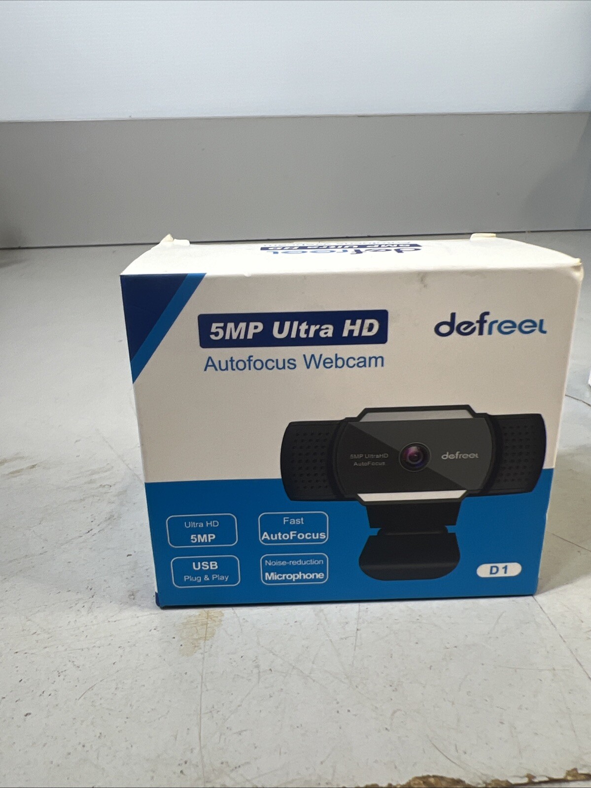 Defreel 5mp Ultra HD autofocus Webcam D1