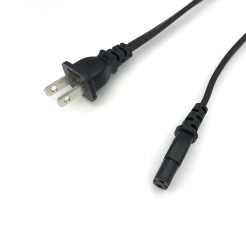 2-Prong AC Power Cord Cable For Nikon Battery Charger Adapter MH-62 MH-63 MH-64