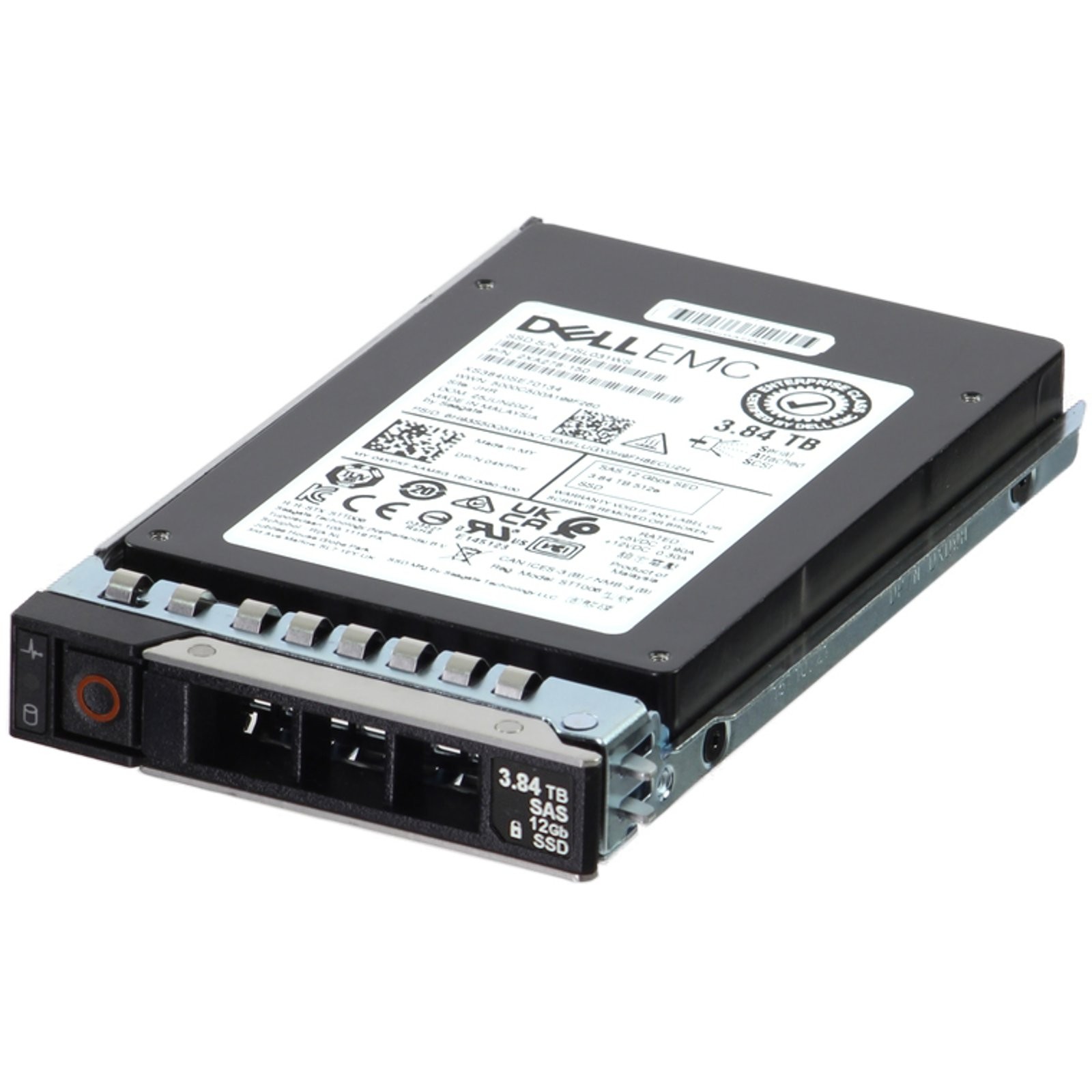 4KPKF-CD1 Dell 3.84TB 12Gbps SAS RI TLC SED 2.5 SSD XS3840SE70134