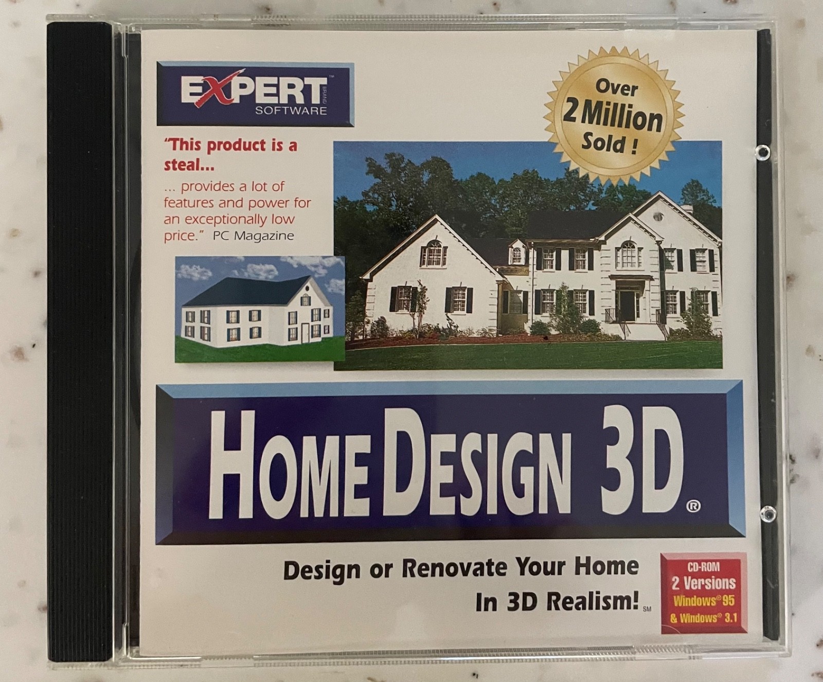 Expert Home Design 3D PC CD-ROM Software