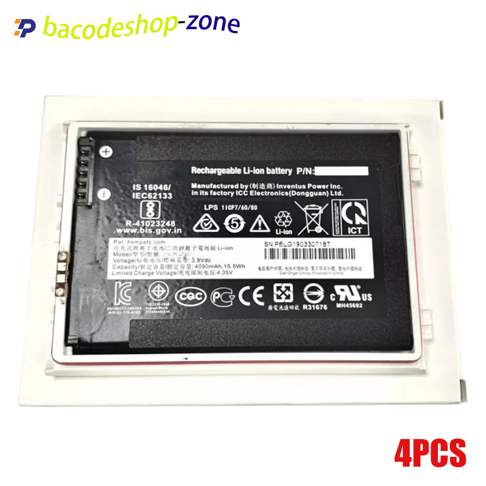 4x 4090mAh Battery for Honeywell CT40 CT45 CT40XP CT45XP CT47 CT47CP 318-055-014