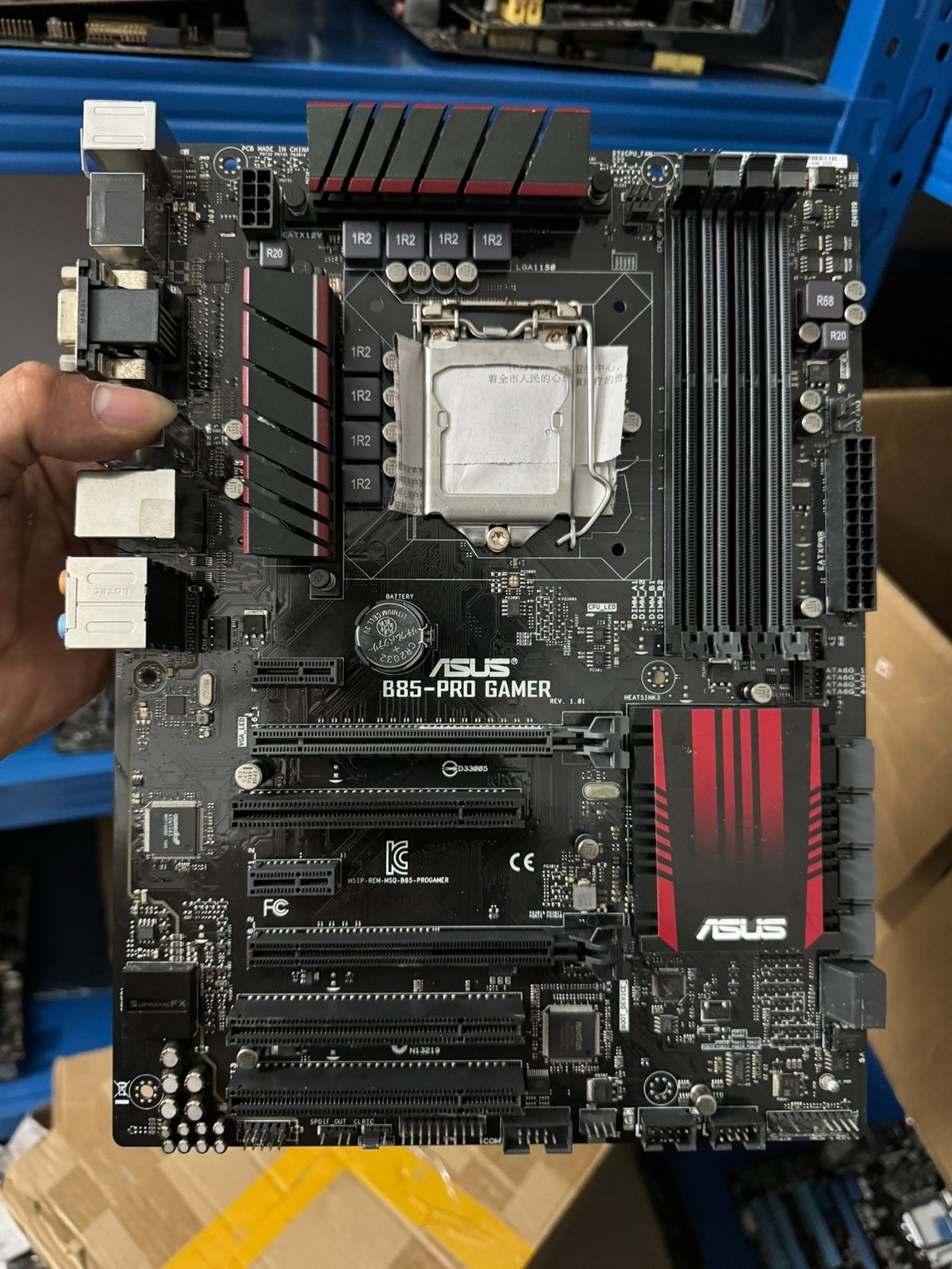 ASUS B85 PRO GAMER Intel LGA1150 DDR3 ATX Motherboard Fully Tested