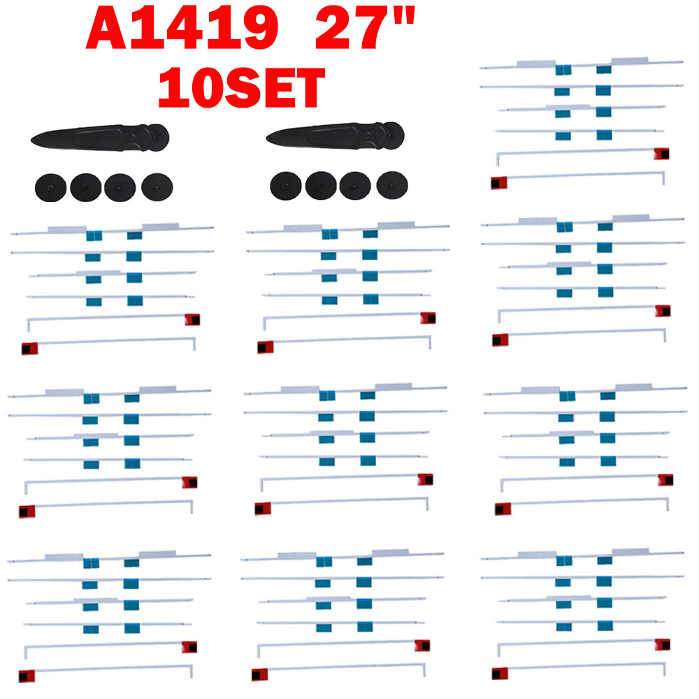10 Sets 27" LCD Screen Adhesive Strip Sticker Tape Kit A1419 For iMac 2012-2015