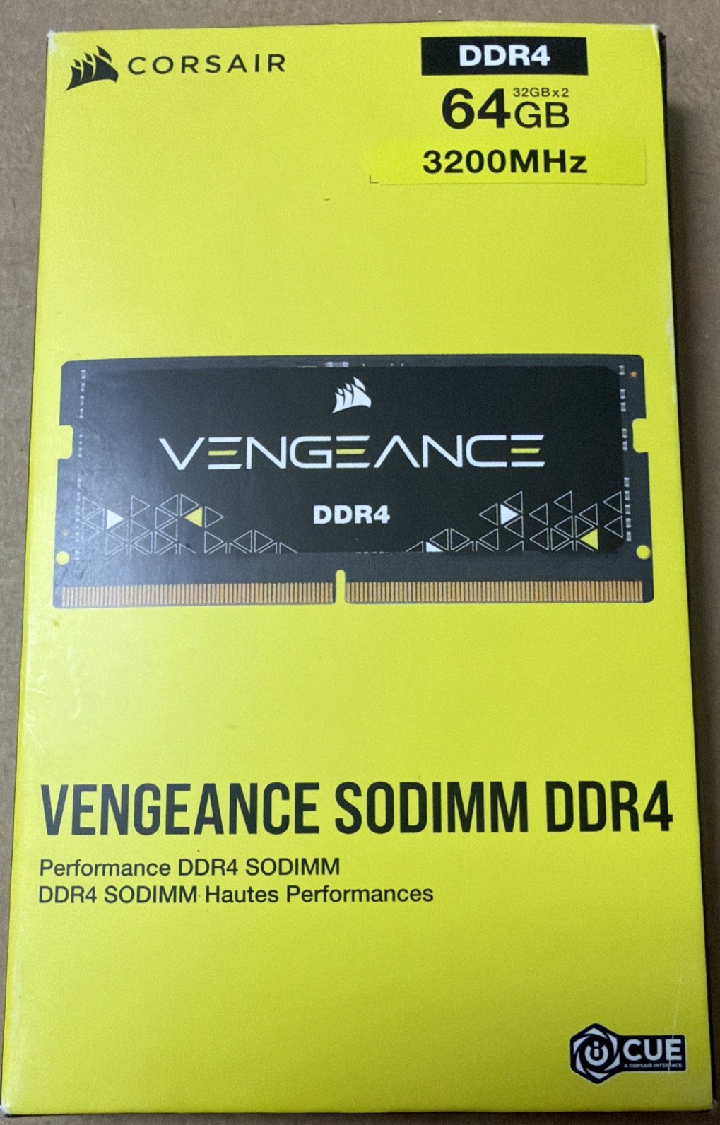 Corsair Vengeance CMSX64GX4M2A3200C22 64GB DDR4-3200 CL22 RAM
