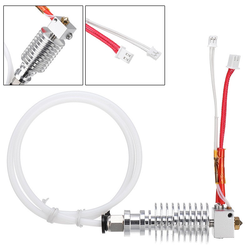V5 J-Head Hotend Extruder Kit 12V for I3 Mega 3D Printer Replacement