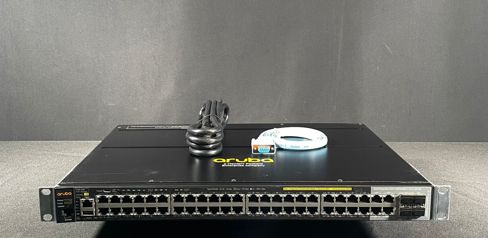 HP Aruba J9729A 48 Port PoE+ Gigabit Ethernet Switch - Same Day Shipping