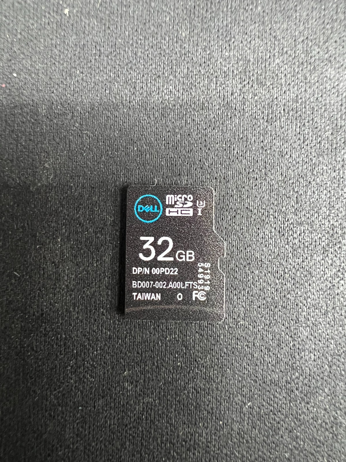 Dell 00PD22 32GB Micro SDHC Class 10 SD Card Module 14 Gen Dell 0PD22