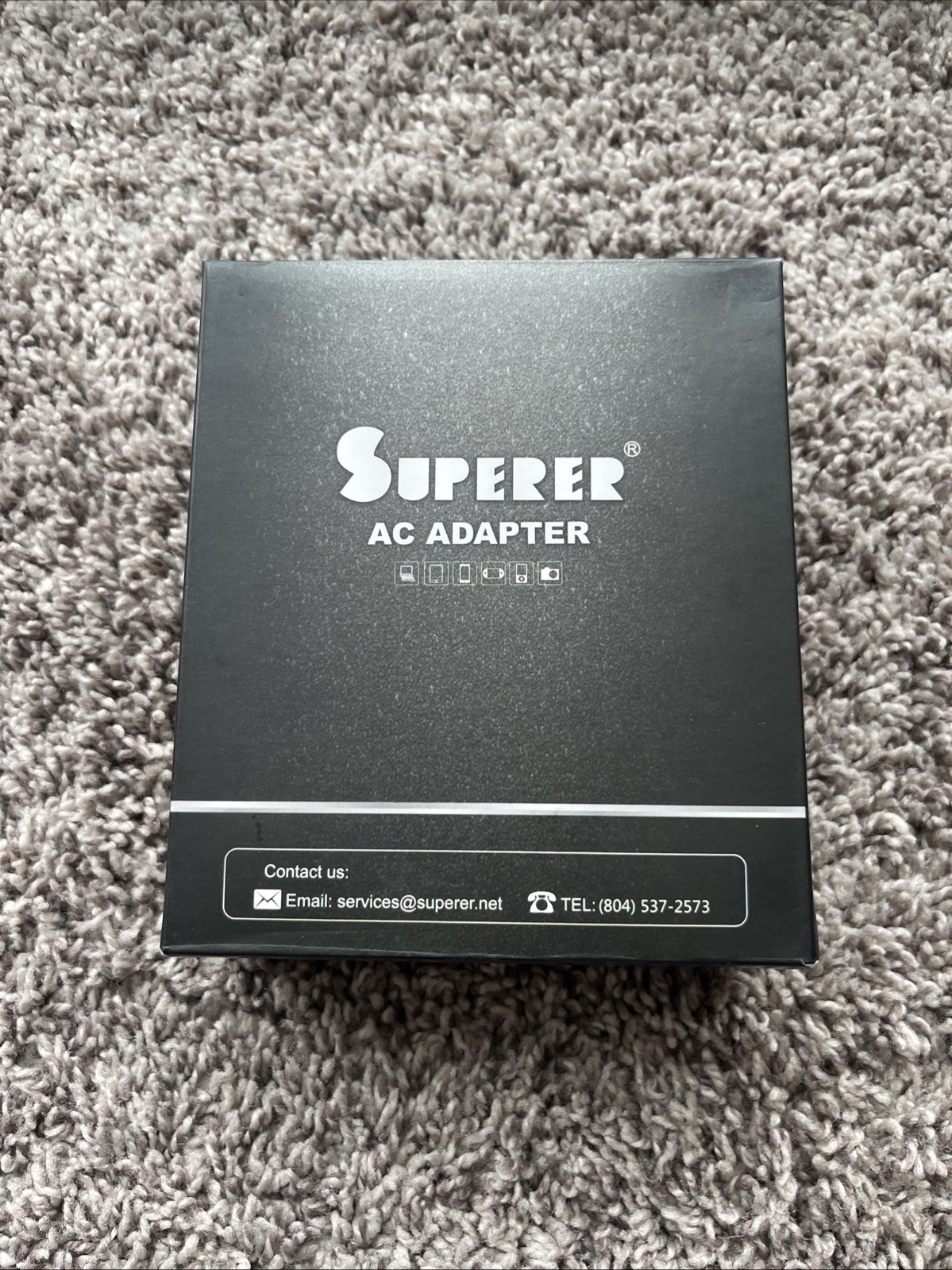 45W AC Adapter Charger , 20V - 2.25A. Round Connector