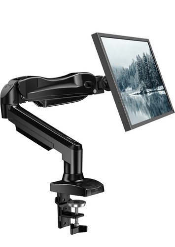 Semper Paratus Gear Single Monitor Mount Full Motion Gas Spring Arm BLACK NEW