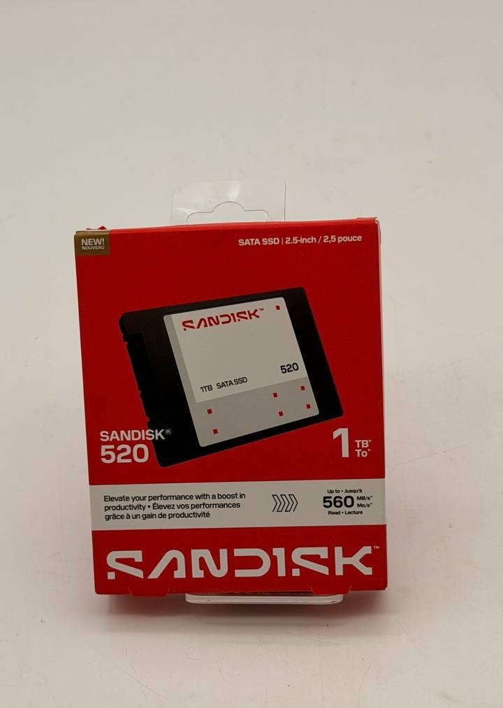 Sandisk 520 Sata SSD - SDSS51100TAB-000G0 1TB 2.5"