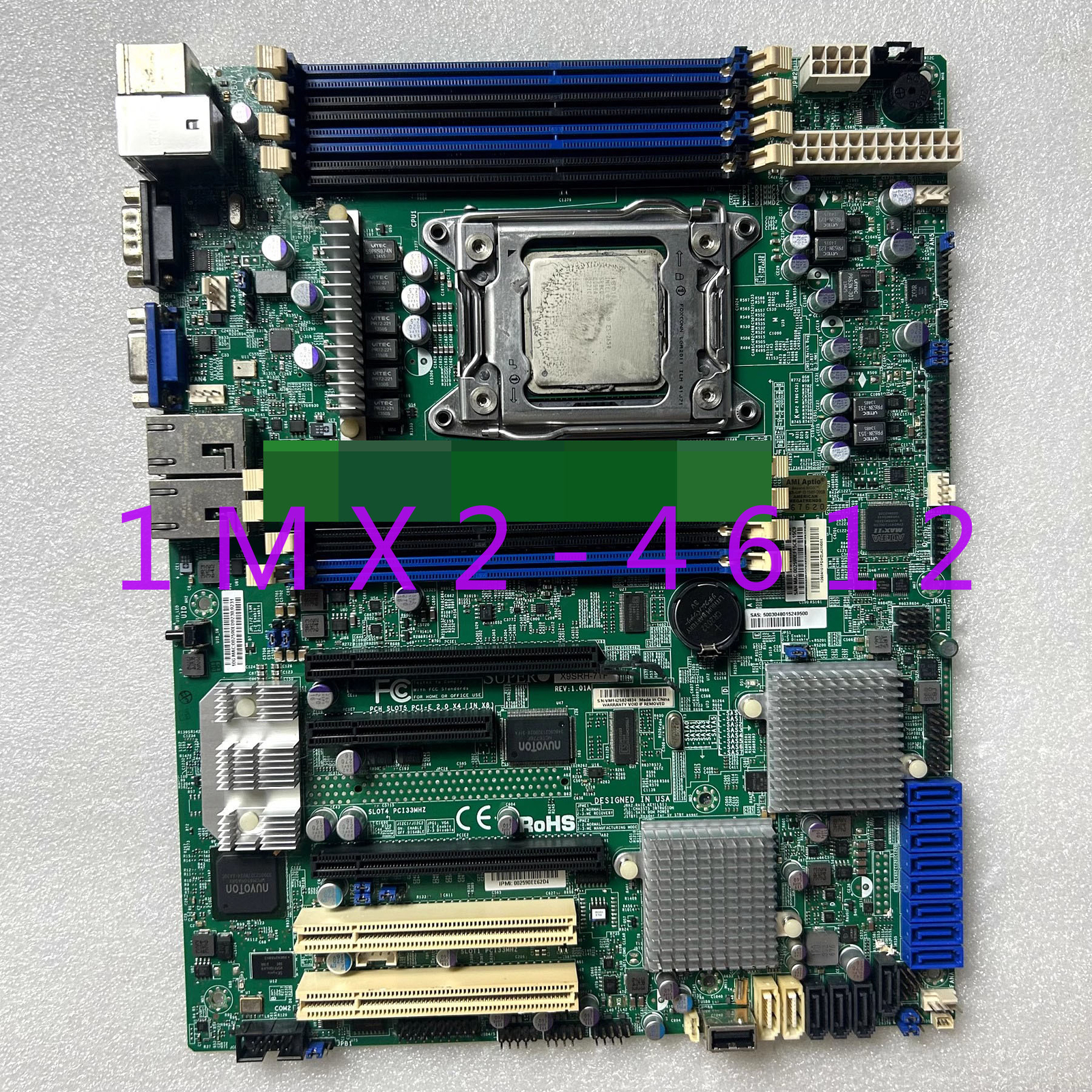 1pc used  motherboard  X9SRH-7TF 