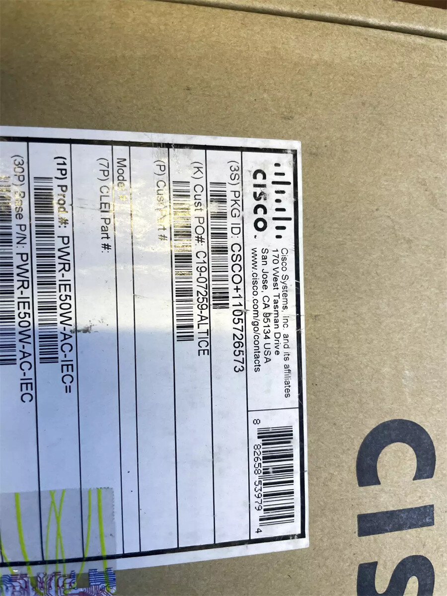 New Sealed Cisco PWR-IE50W-AC-IEC Power Module