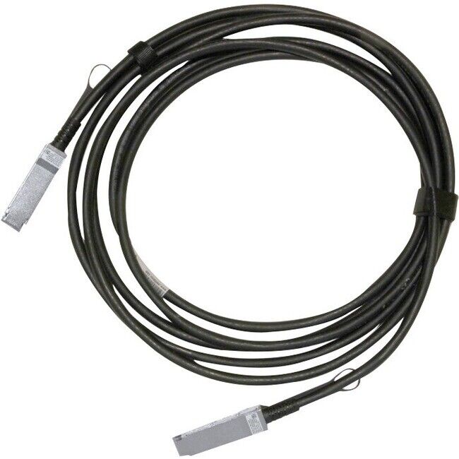 Mellanox MCP1600-C001E30N Passive Copper Cable ETH 100GbE 100Gbs QSFP28 1m Black