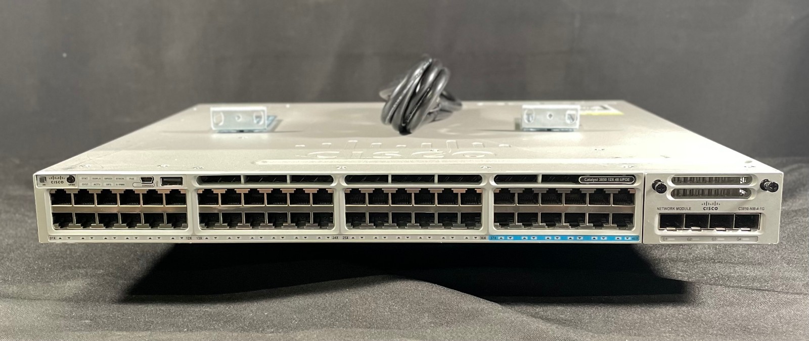 Cisco Catalyst WS-C3850-12X48U-S 48 Port UPOE Gigabit Switch - Same Day Shipping