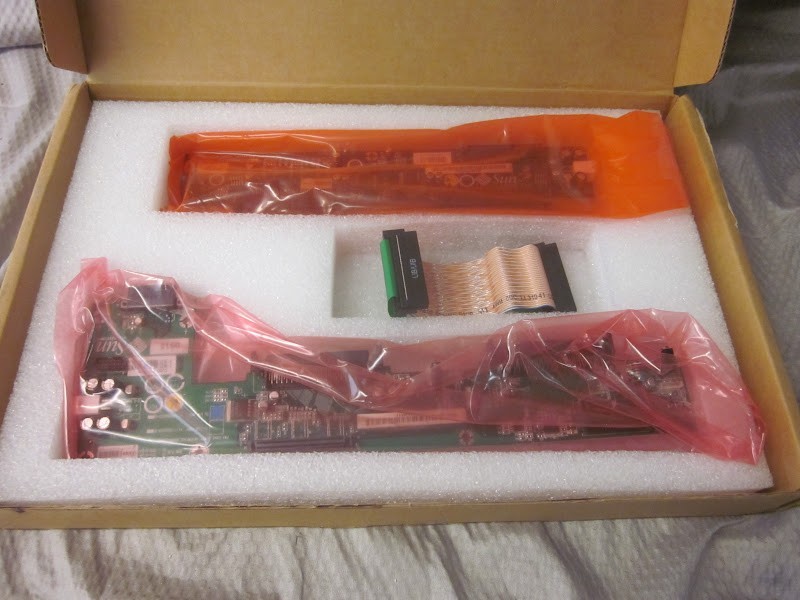 SUN 371-0796 Lower & 370-5129 Upper Interface Boards with Ribbon Cable KIt