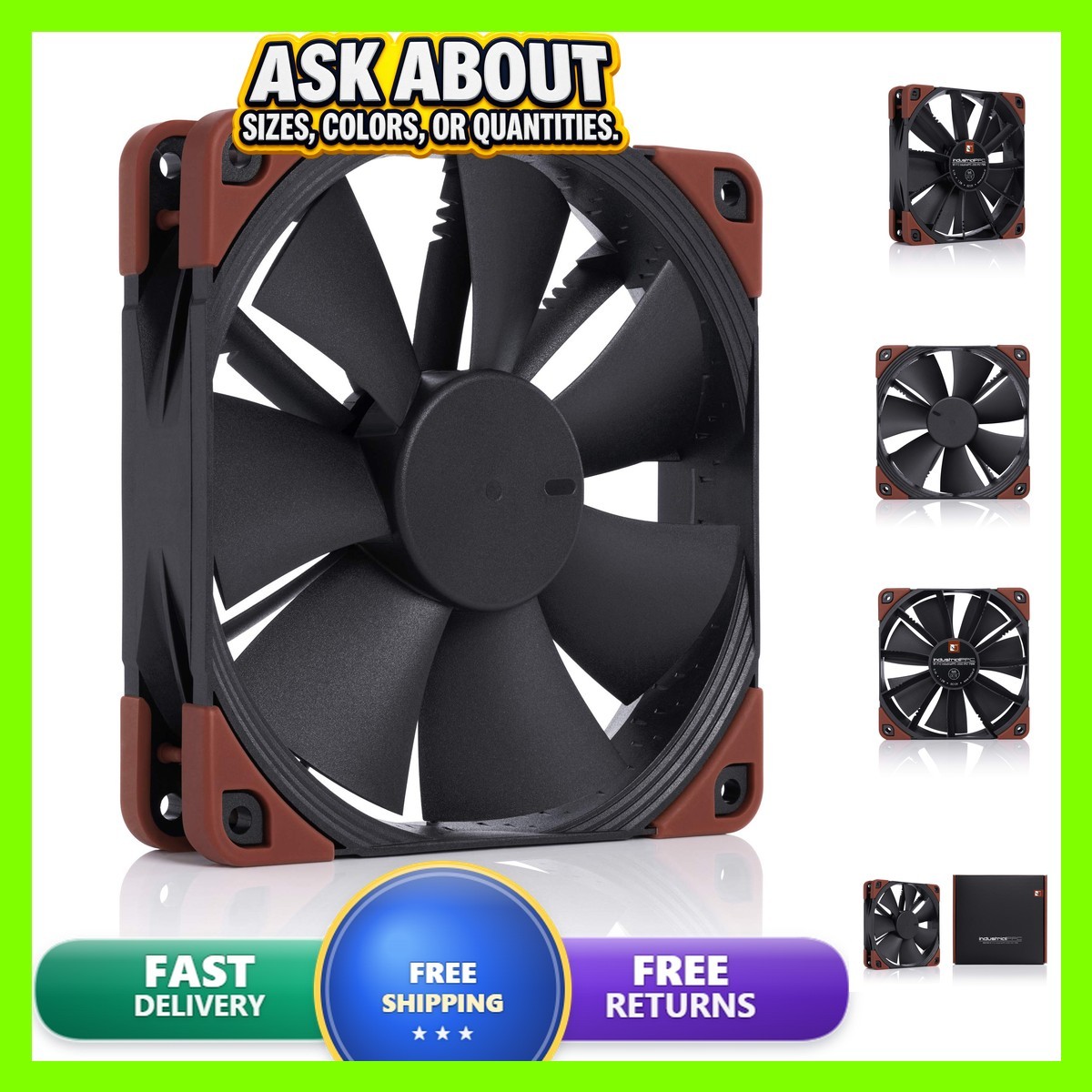 Noctua NF-F12 PPC 2000 IP67 PWM Fan 120x120x25mm 2000rpm