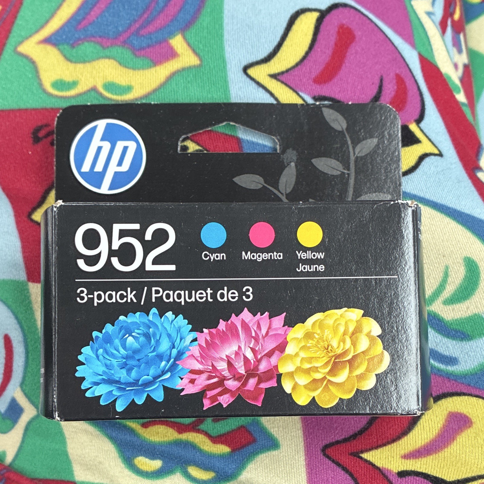 HP 952 Genuine/Original Inkjet Ink Cartridges 3-Pack (C/M/Y)