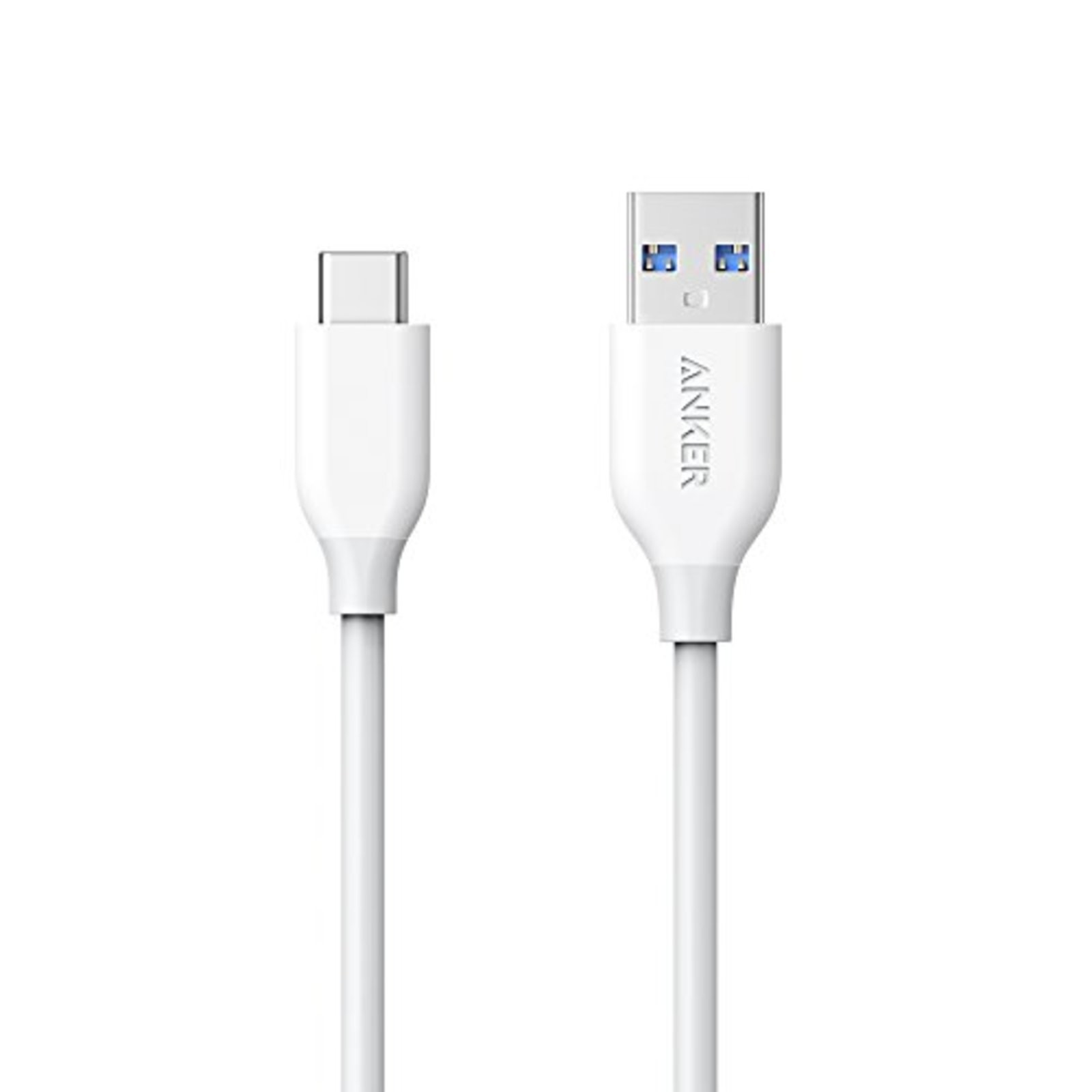 Anker PowerLine cable 0.9m white USB-C USB-A 3.0 Galaxy S8 MacBook Xperia Japan