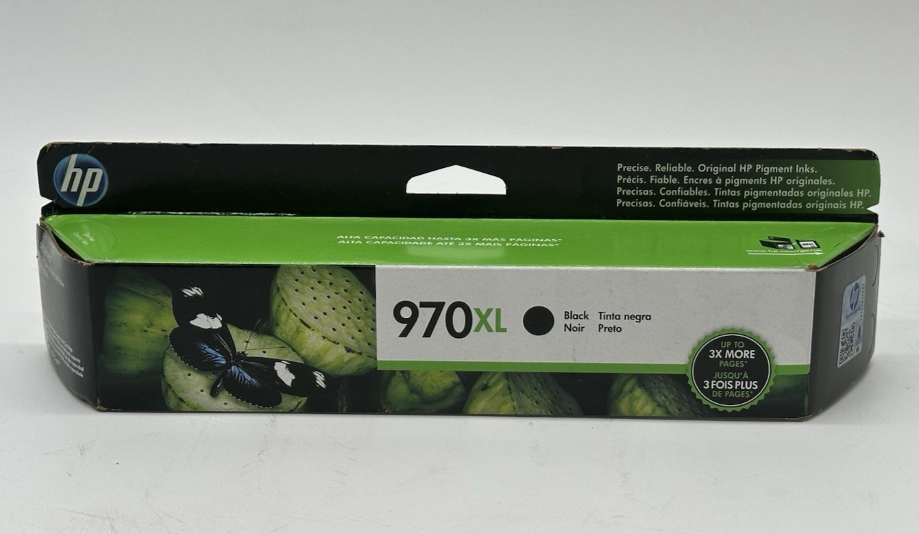 HP 970XL (CN625AM) High-Yield Original Ink Cartridge - Black-Expired
