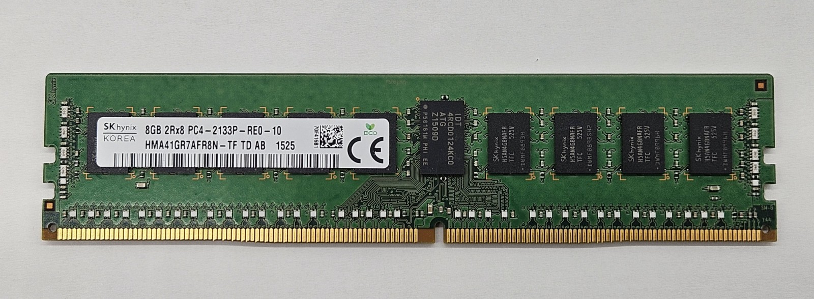 Hynix 8GB 2Rx8 PC4-17000 DDR4-2133MHz ECC REG Server Memory RAM HMA41GR7AFR8N-TF