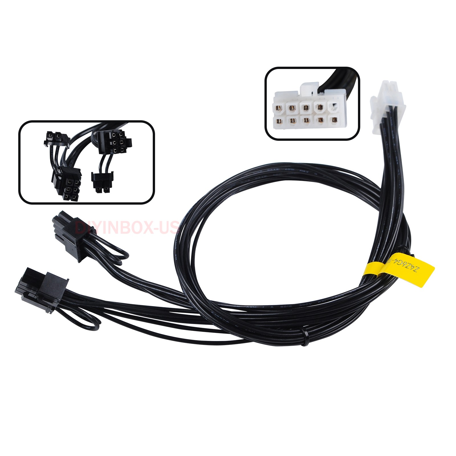 HP L15907-001 Z4 Z6 G4 PCI Graphics Card Power Cable 10-Pin to Dual 6+2 Pin