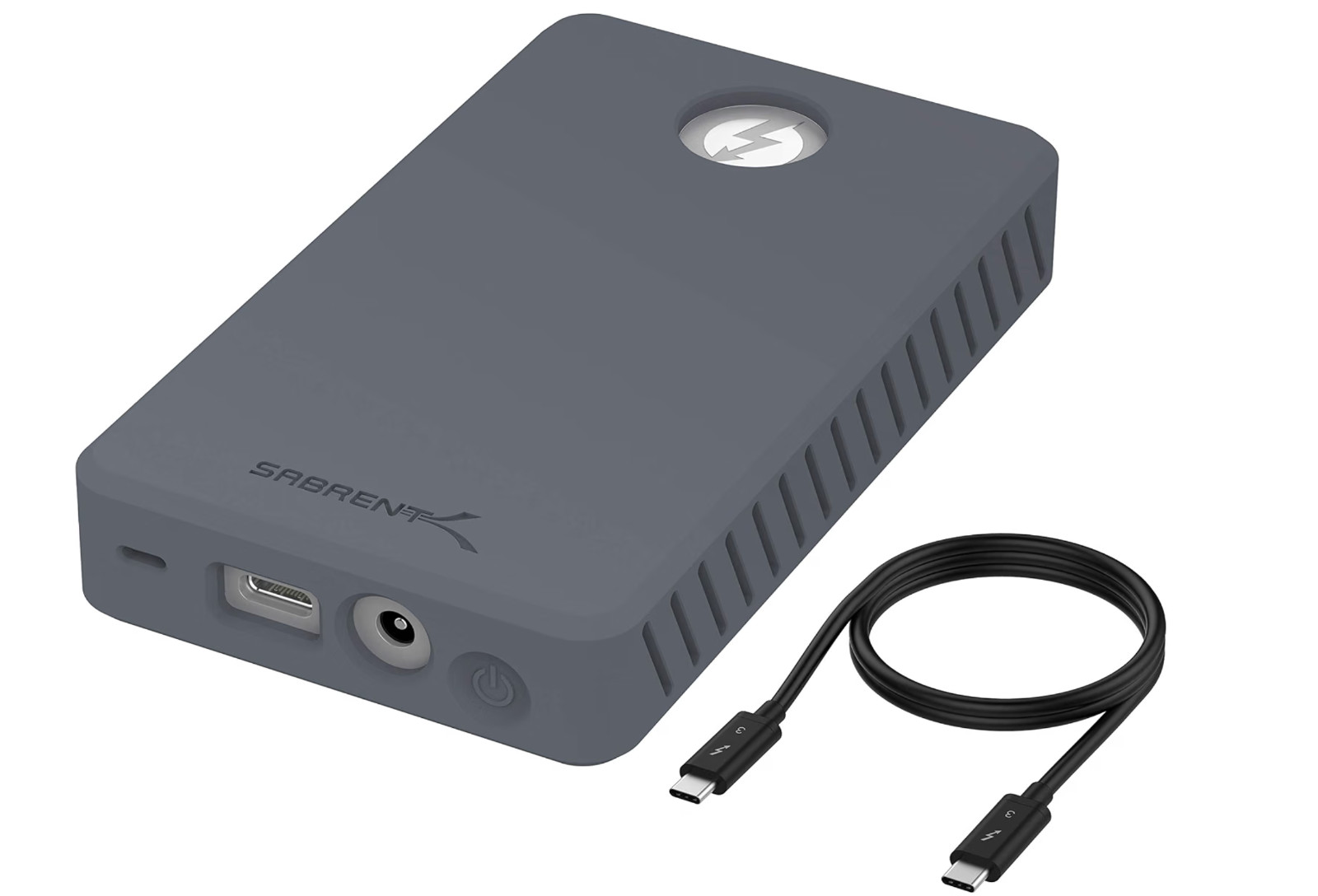 SABRENT Thunderbolt 3 Dual NVMe M.2 SSD Tool-Free RAID Enclosure (EC-T3DN)