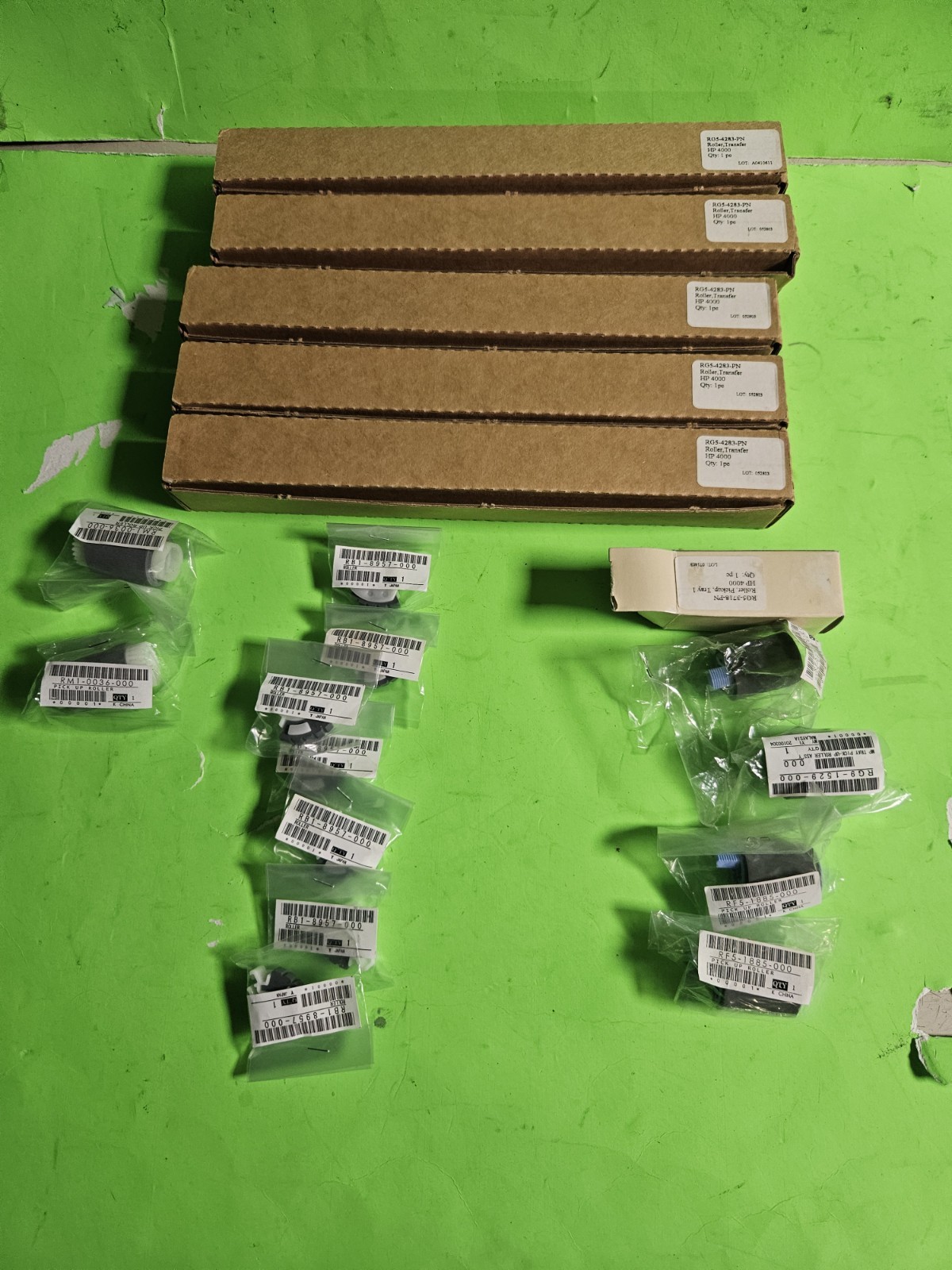 LOT OF 5  Transfer Roller for HP LaserJet 4000 4050 4050tn Printer RG5-4283-000