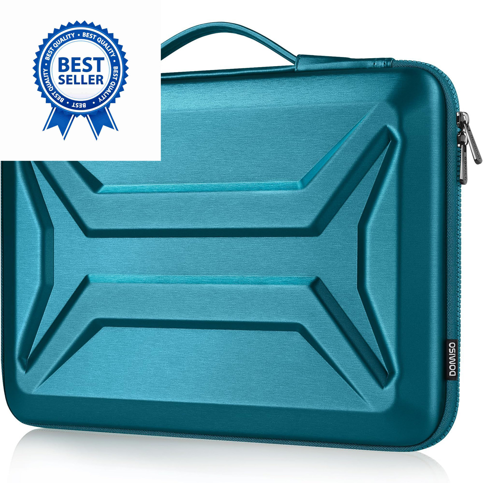 DOMISO 15.6-16 Inch Laptop Hard Case, Waterproof 15 - 15.6 Inch, Teal