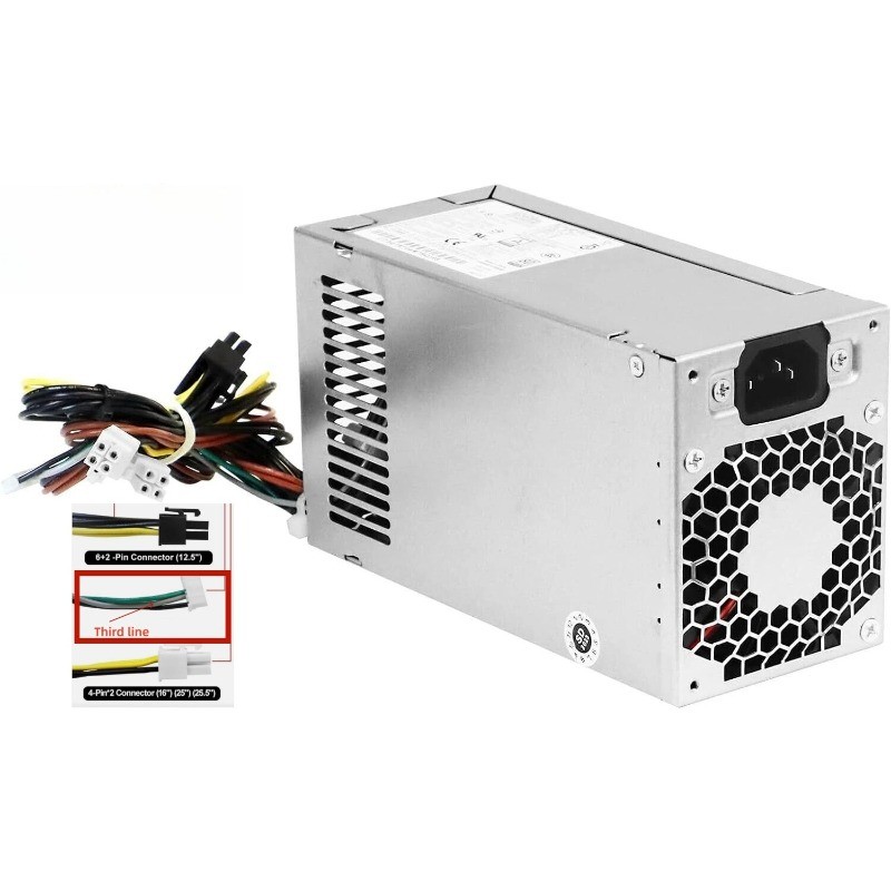 L77487-001 L89233-001 New 500W PSU Power Supply Fits HP 280 G8 Pro Z2 L77487-003