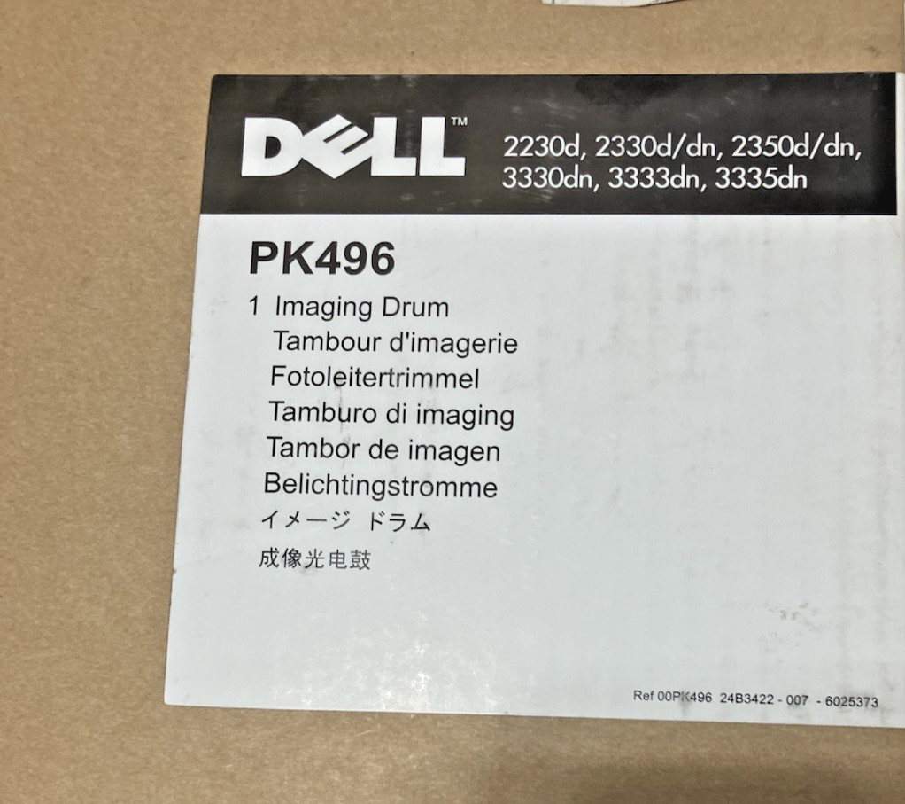 Genuine DELL PK496 Laser Imaging Drum OPEN BOX