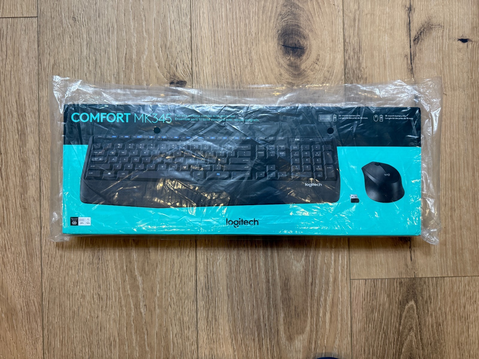 Logitech MK345 (920006481) Wireless Keyboard and Optical Mouse Combo