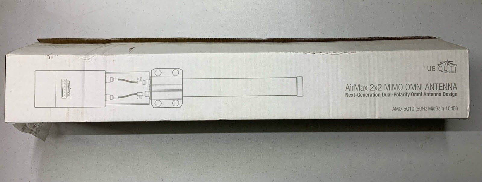 Ubiquiti Next-Gen 2x2 Dual Polarity MIMO Omni Antenna AM0-5G10