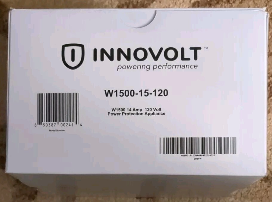 INNOVOLT SmartProtect W1500-15-120 Surge Protector 120 Volt 14 Amp NEW