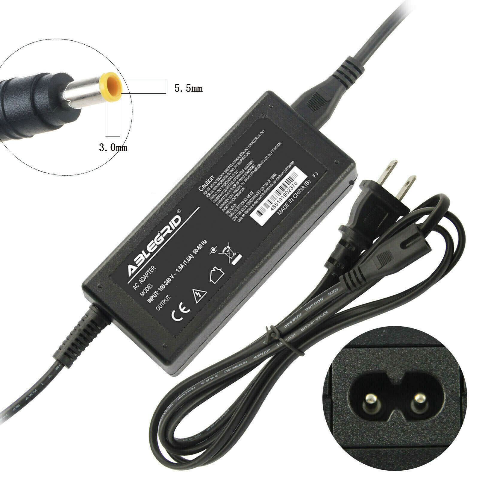 19V AC Adapter Charger For Samsung NP300E5E-A05CA NP-R540-JA06US R540-JA07 Power