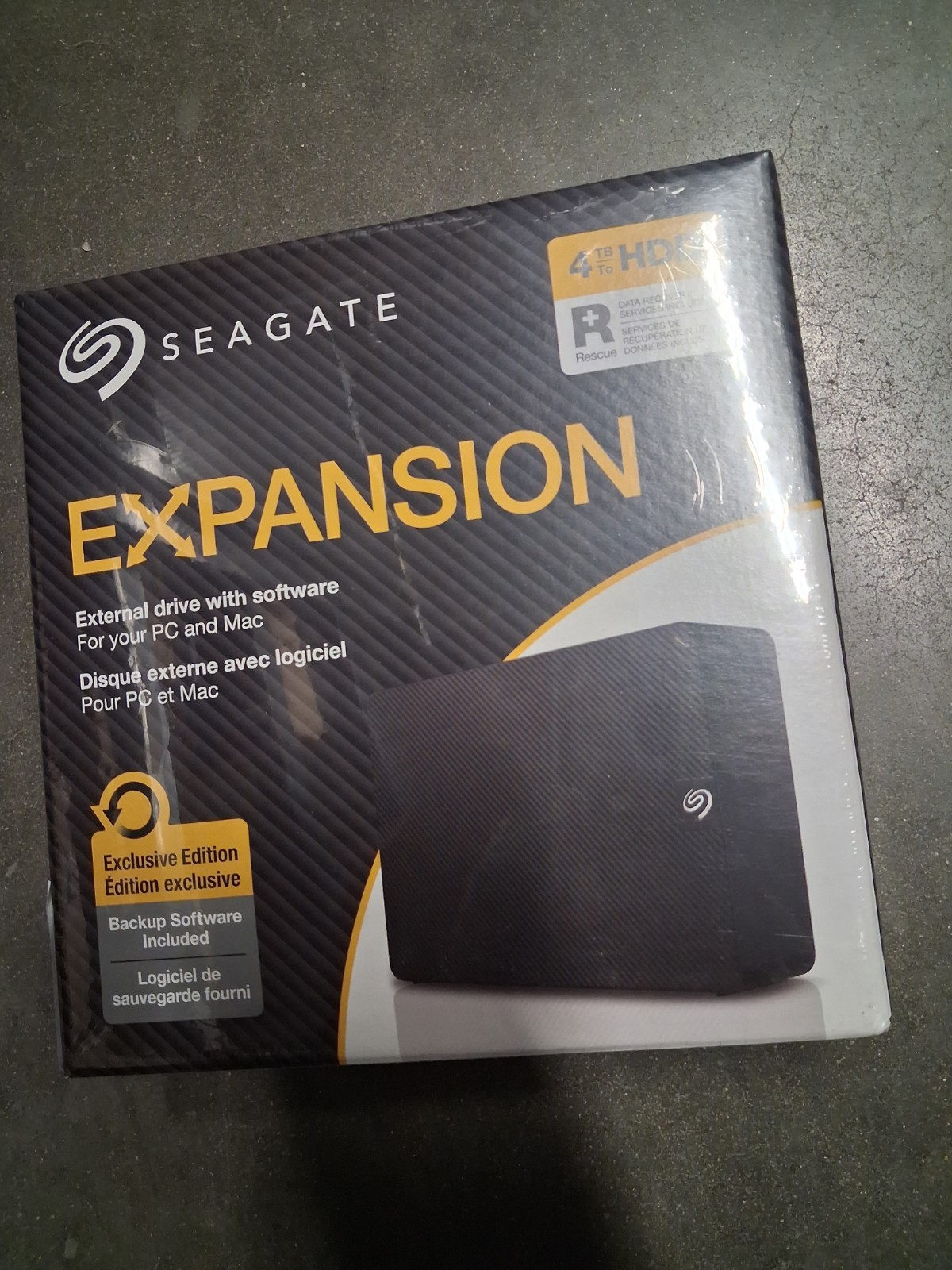 Seagate Expansion Desktop 4TB HDD External Hard Drive Stkr4000400 NEW/SEALED