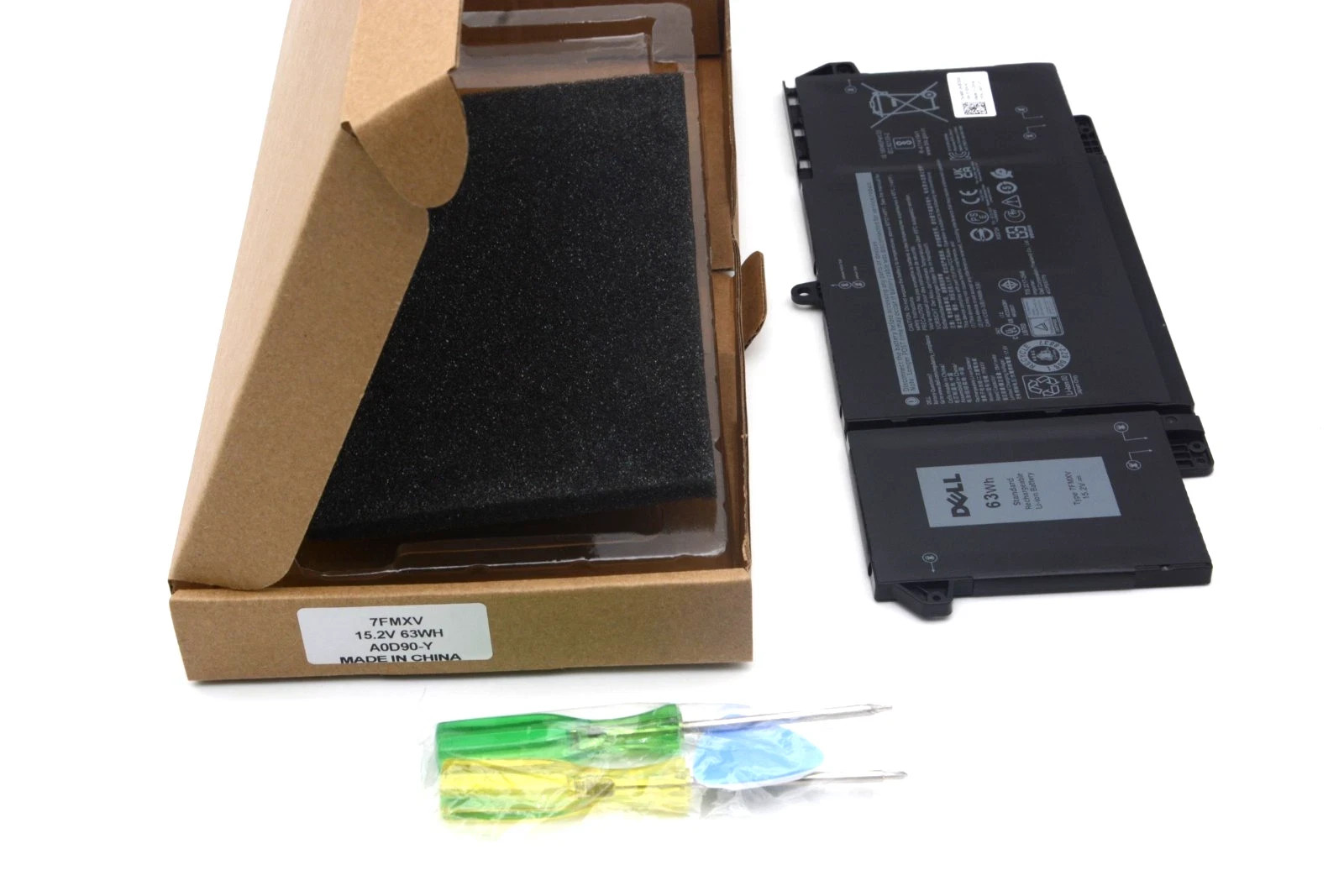 Original 7FMXV 9JM71 Battery For Dell Latitude 5320 7320 7420 7520 4M1JN 1PP63