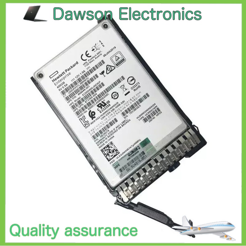 NEW HPE P04525-B21 P06576-001  400GB SAS 12G 2.5" MU SFF GEN9 GEN10 Server SSD