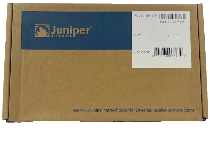 Lot of 9 Juniper EX-CBL-VCP-3M Virtual Chassis Stacking Patch Cable 3 Meter (3m)