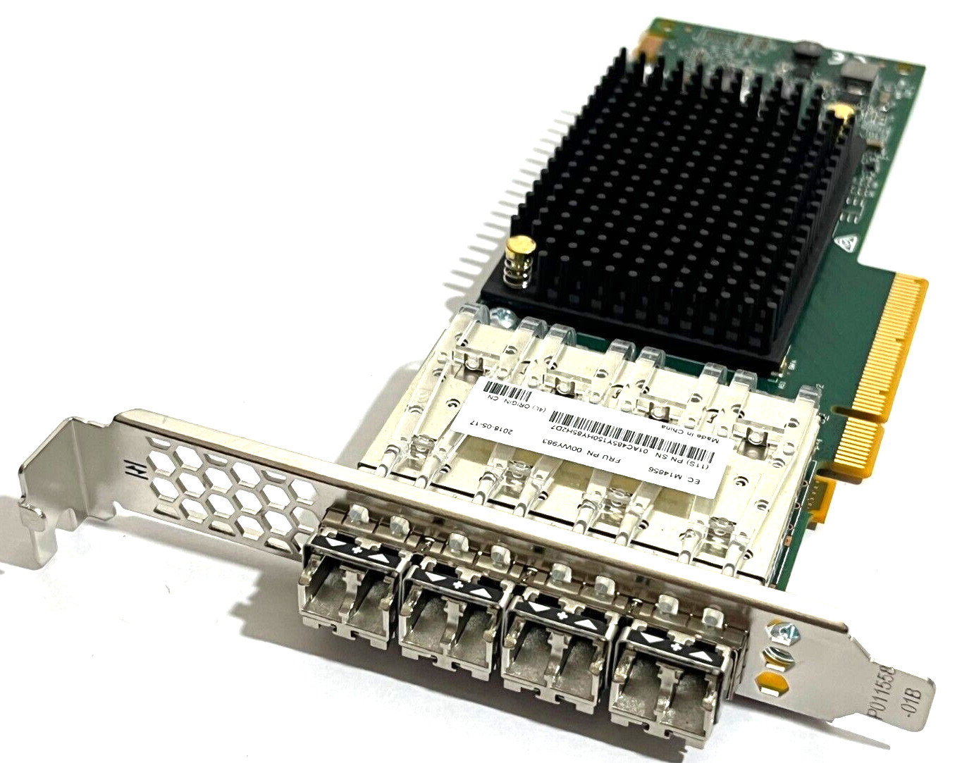 IBM Emulex LightPulse LPE31004 4-port 16Gb Fibre Channel Adapter w/ SFPs 00WY984